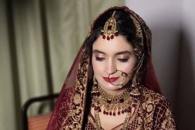 Bridal makeup