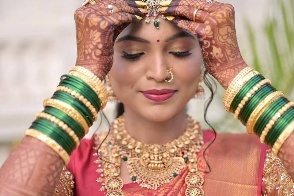 Bridal makeup
