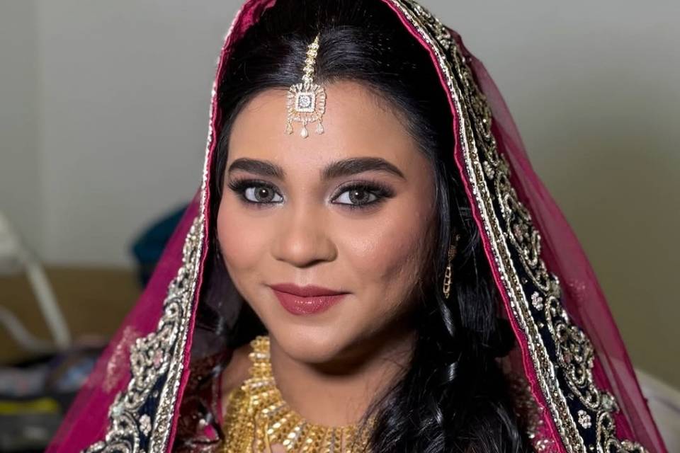 Bridal makeup