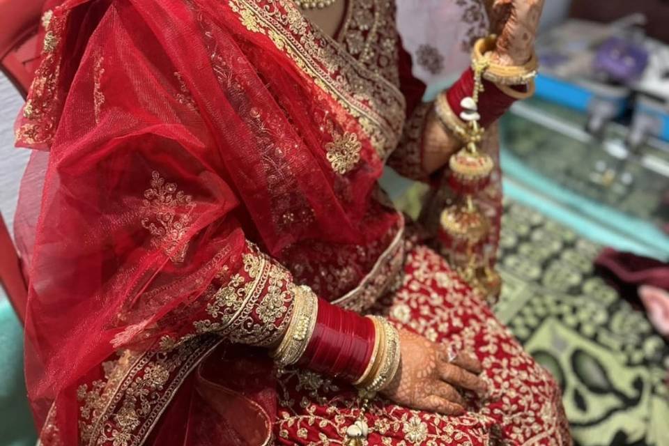 Bridal makeup
