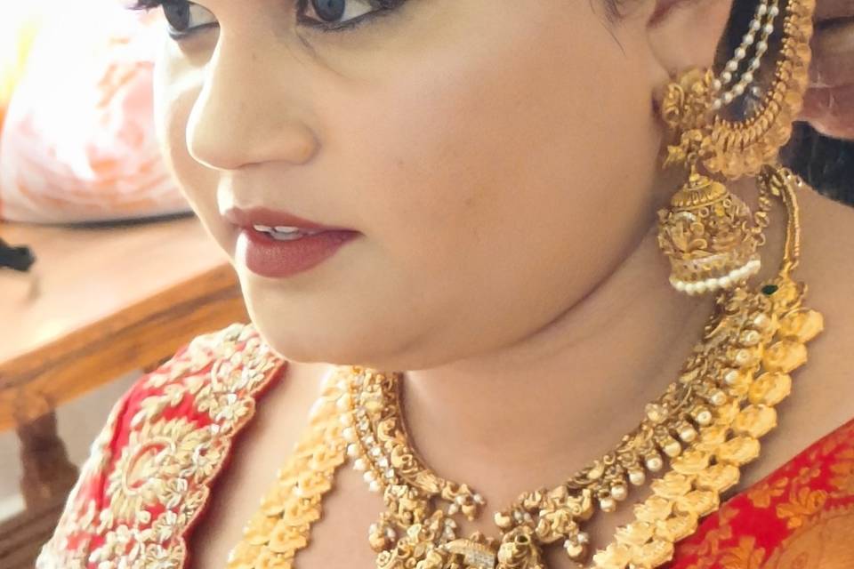Bridal makeup