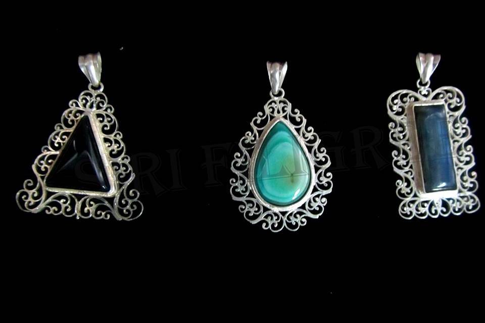 Exclusive pendants in Silver