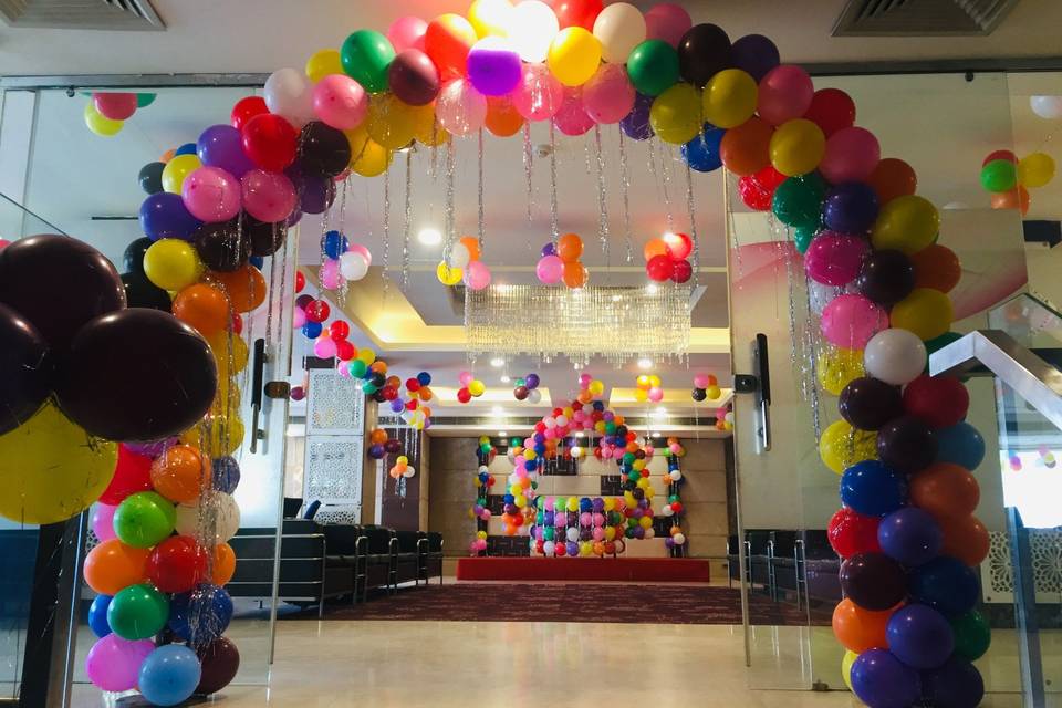 Entrance Balloon Decoration