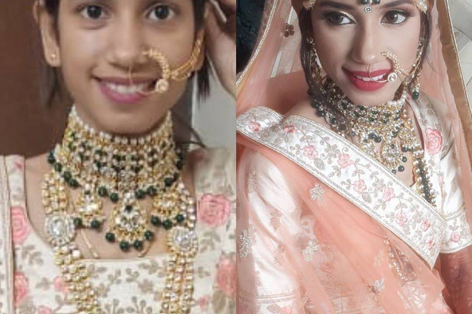 Bridal makeup