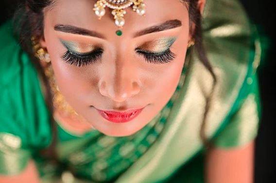 Bridal makeup