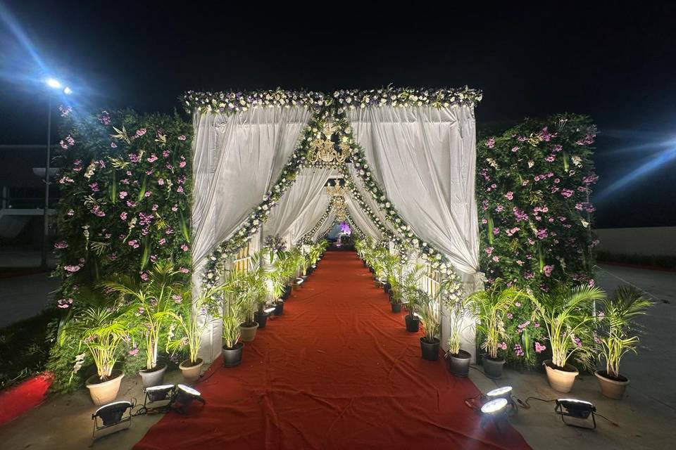 Entrance decor