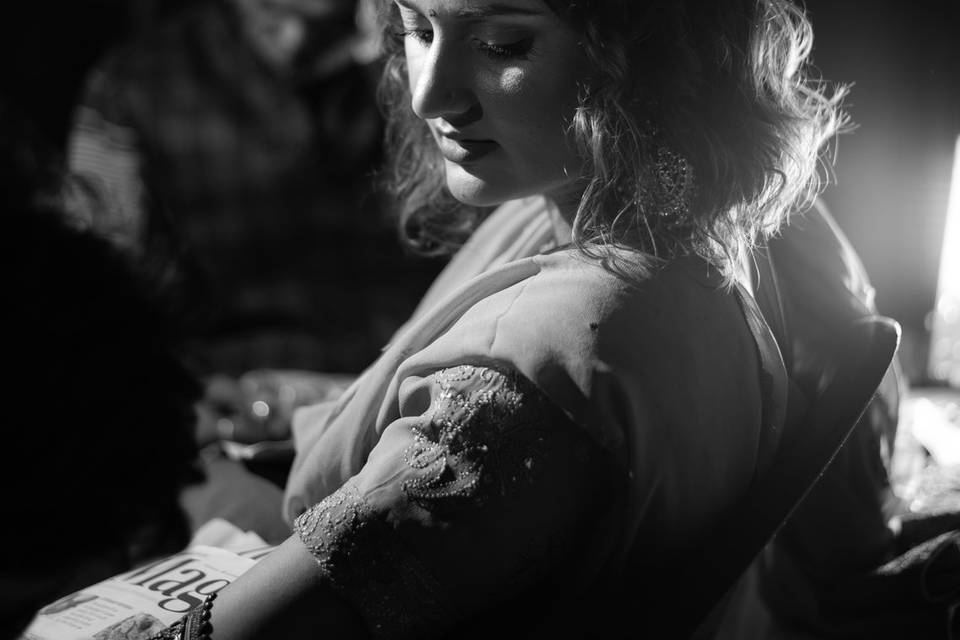 Bride mehndi