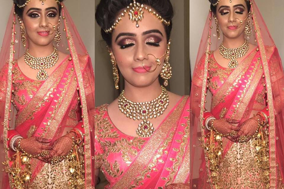 Bridal makeup