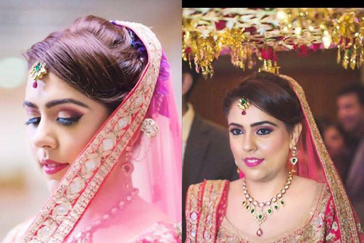 Bridal makeup