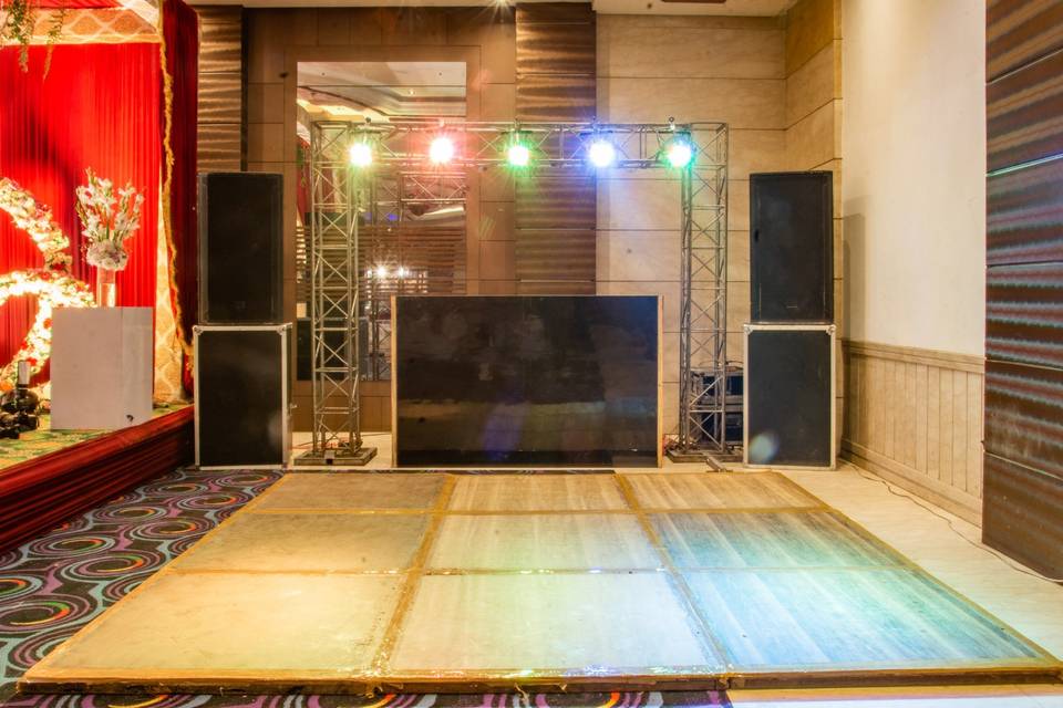 DJ setup