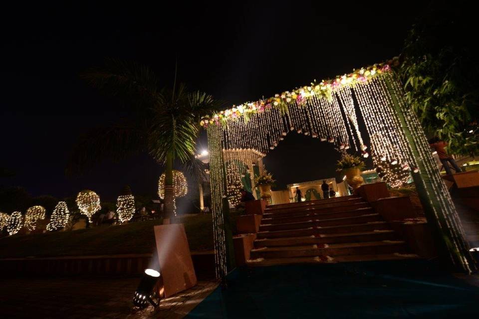 Wedding Decor at Raj Vilas