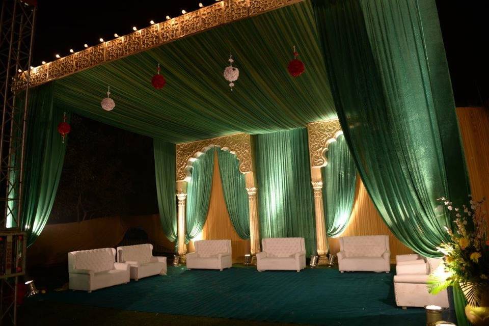 Wedding Decor at Raj Vilas