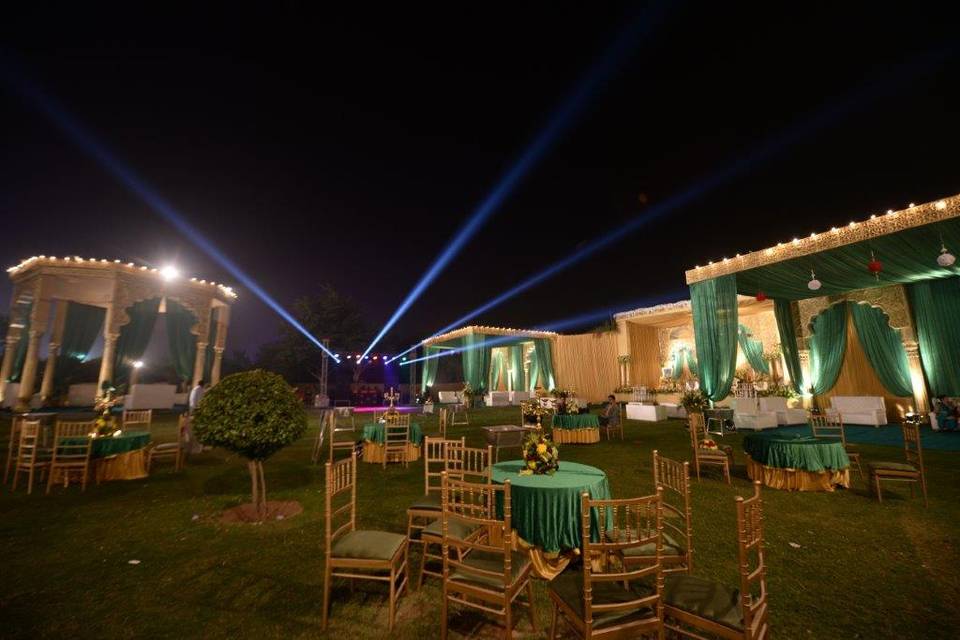 Wedding Decor at Raj Vilas