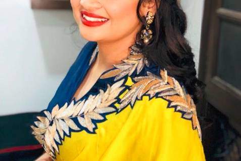 Megha bharti - makeup artist