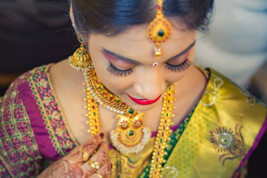 Bridal makeup