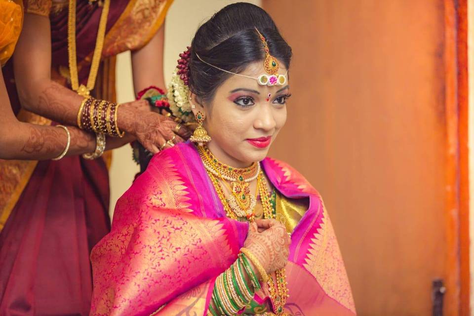 Bridal makeup