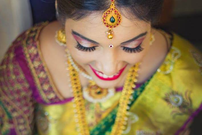 Bridal makeup