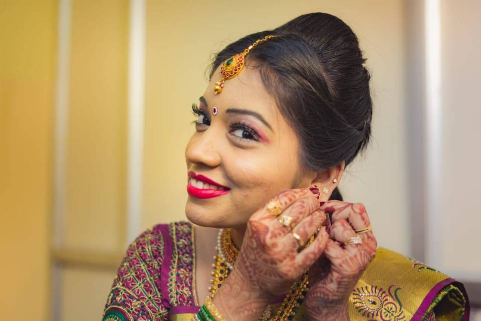 Bridal makeup