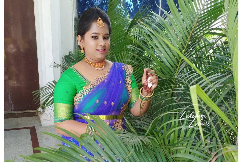 Lavanya for cousin wedding