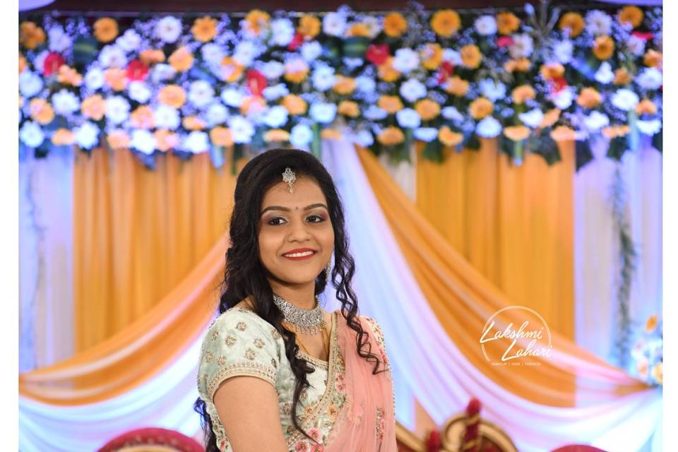 Sneha For Her Reception