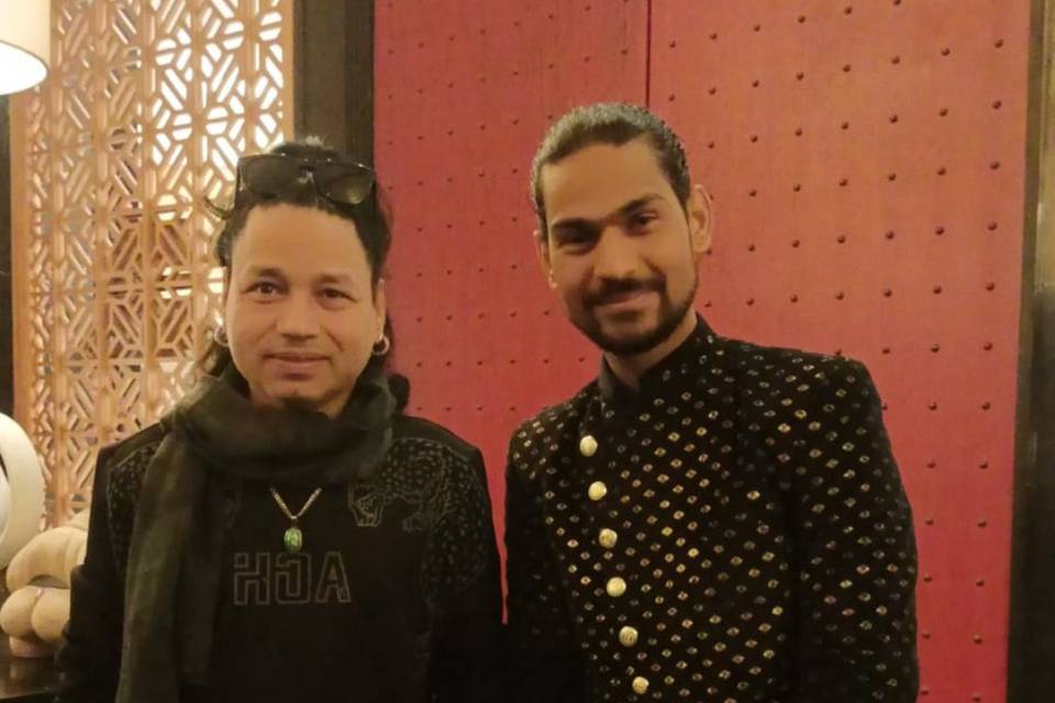 Kailash kher ji with me