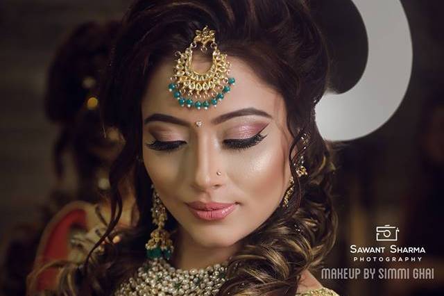 Bridal makeup