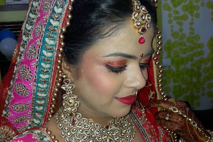 Bridal makeup