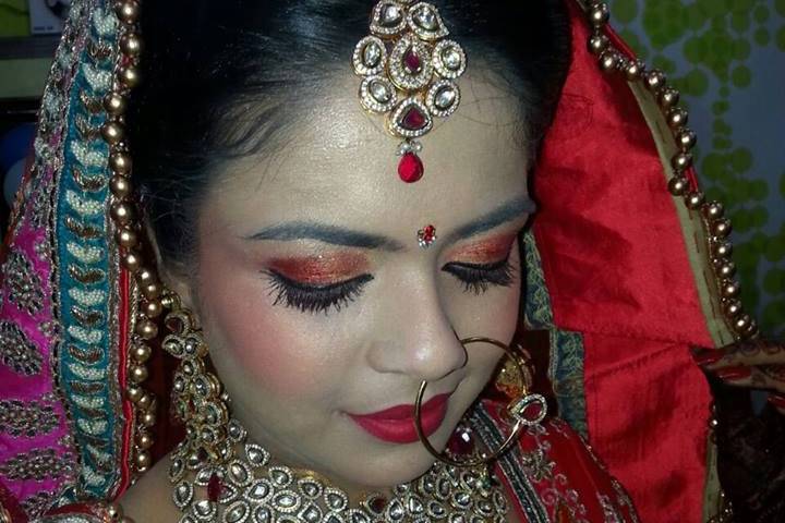 Bridal makeup