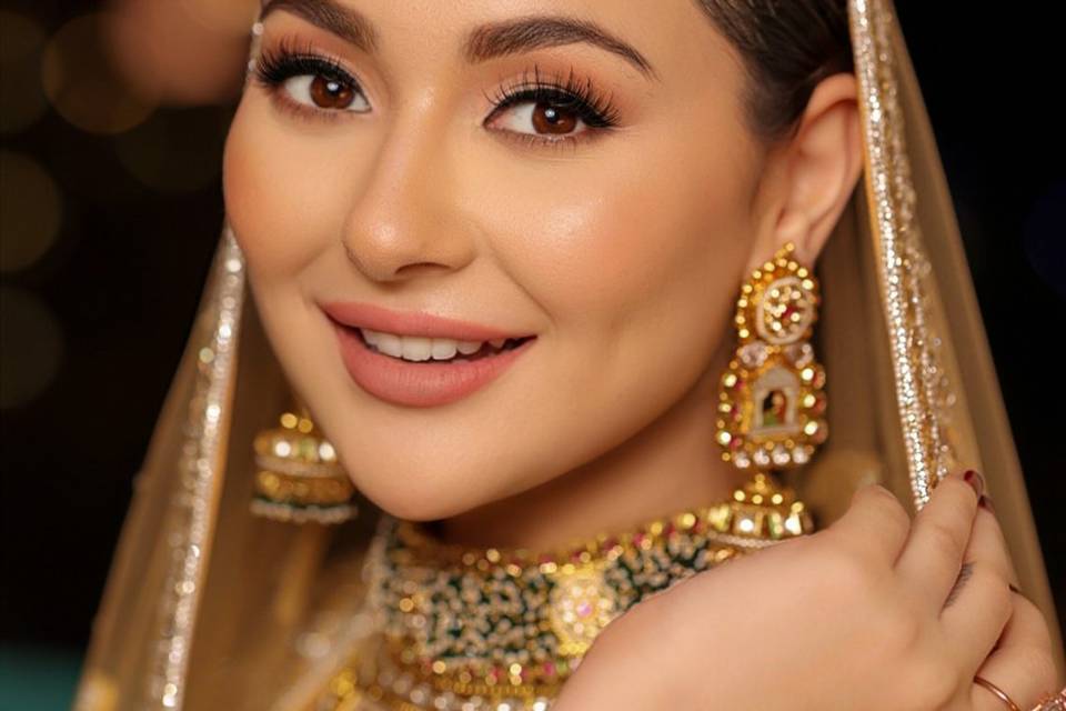 signature bridal look
