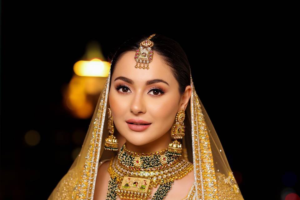 signature bridal look