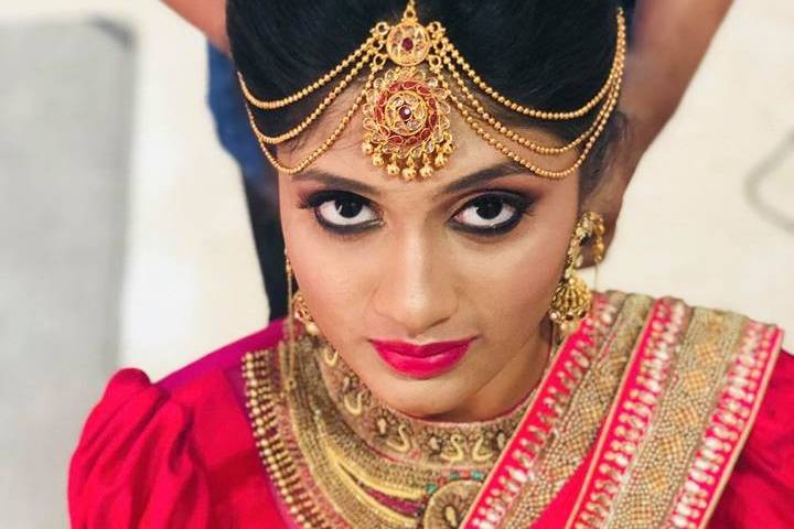 Bridal makeup