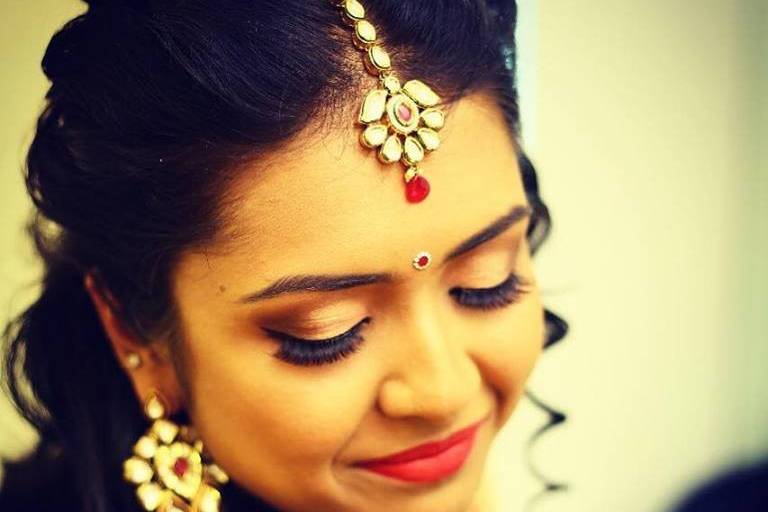 Bridal makeup