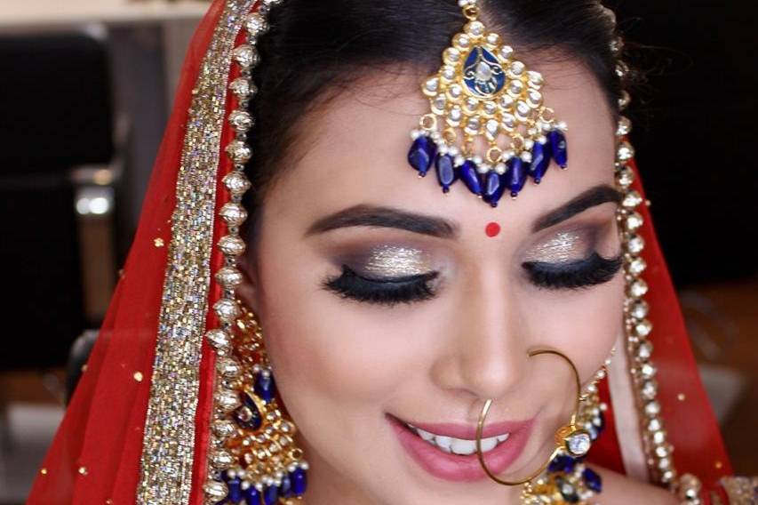 Bridal makeup