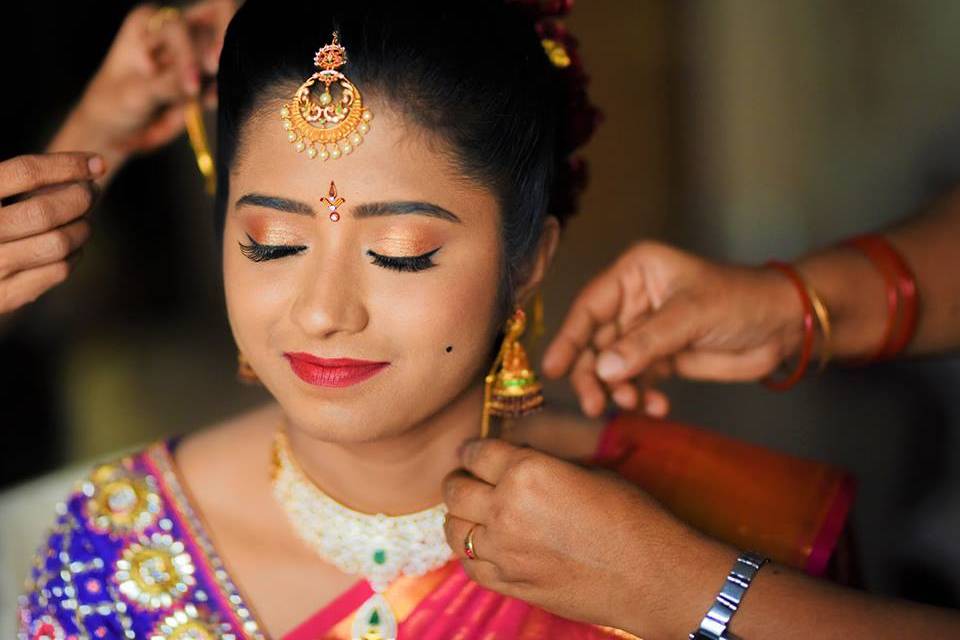 Bridal makeup