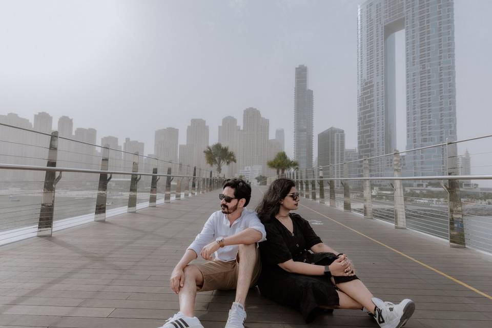 Pre-wedding shoot in Dubai