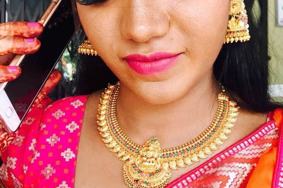 Bridal makeup