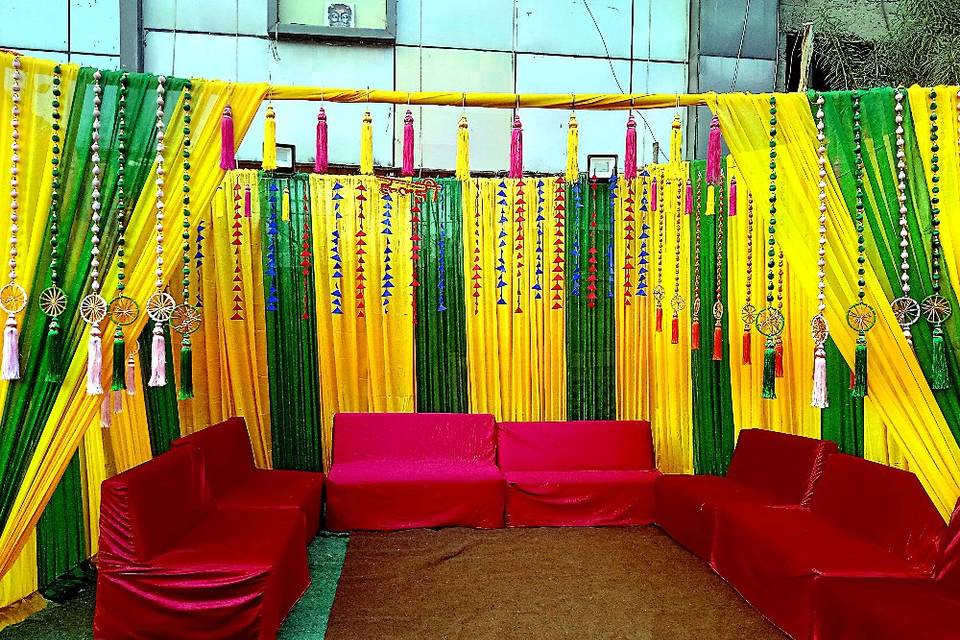 Haldi decor