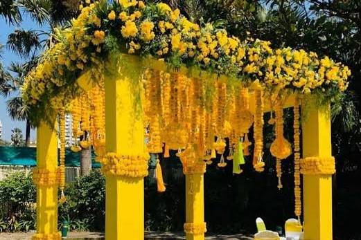 Haldi decor