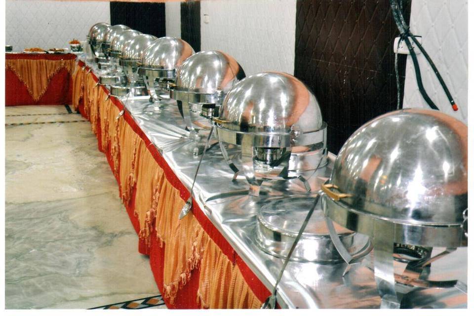 Catering setup