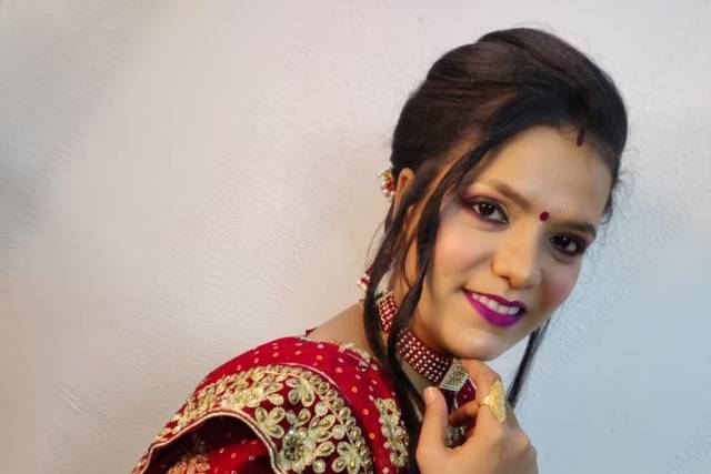 Bridal makeup