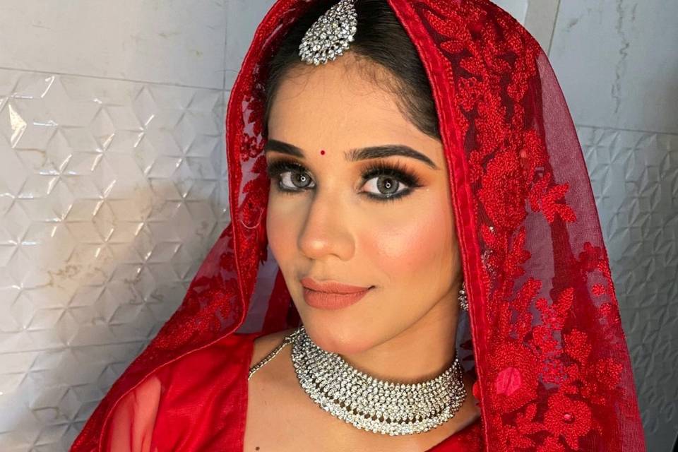 Bridal makeup