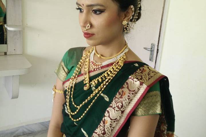 Bridal makeup