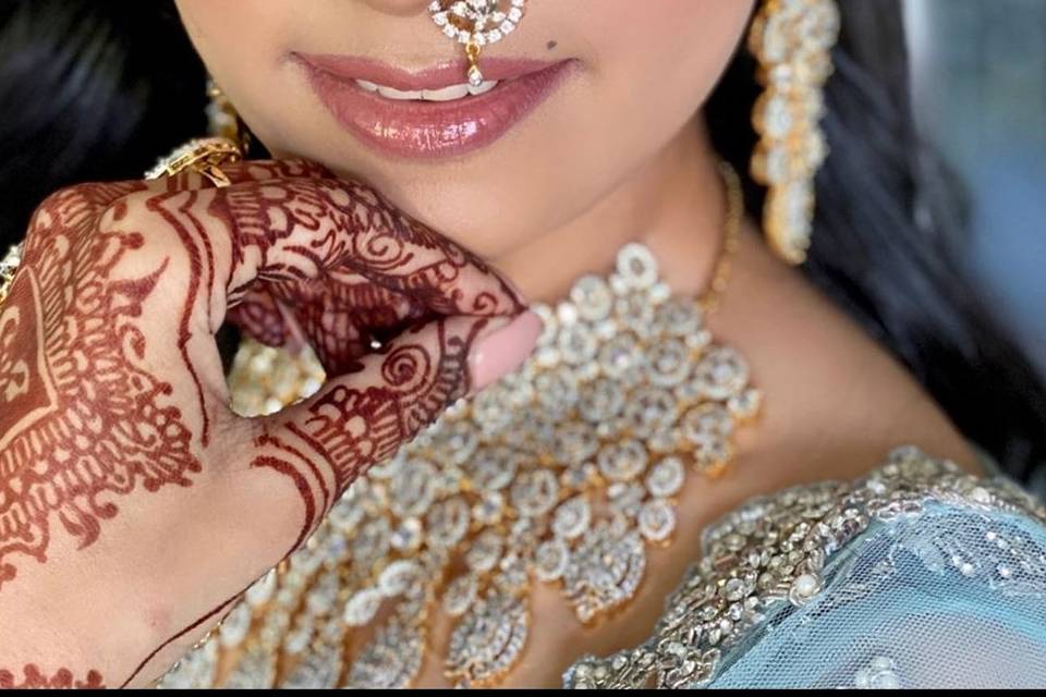 Bridal makeup