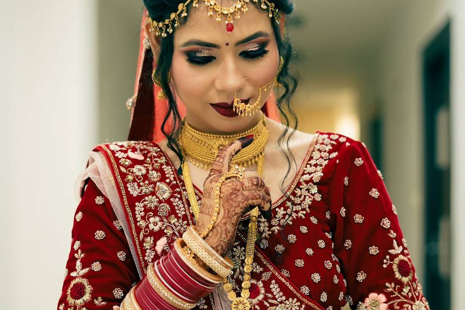 Bridal makeup