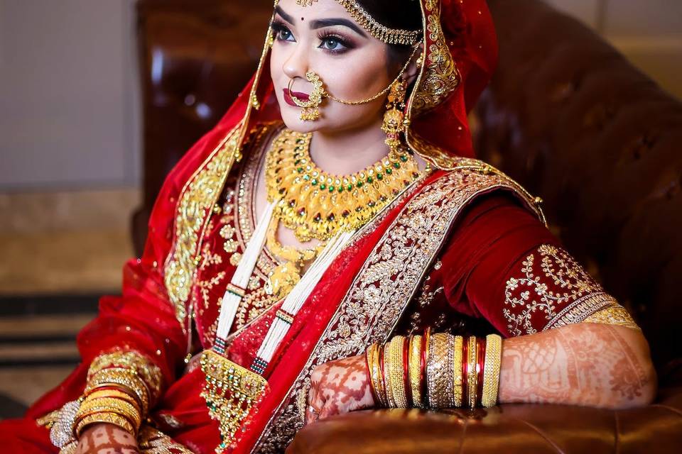 Bridal makeup