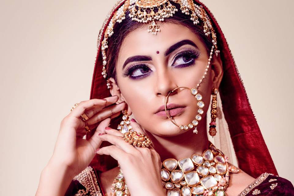 Bridal makeup