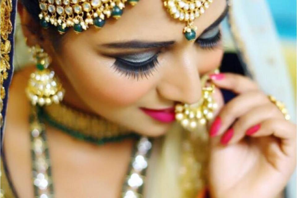 Bridal makeup