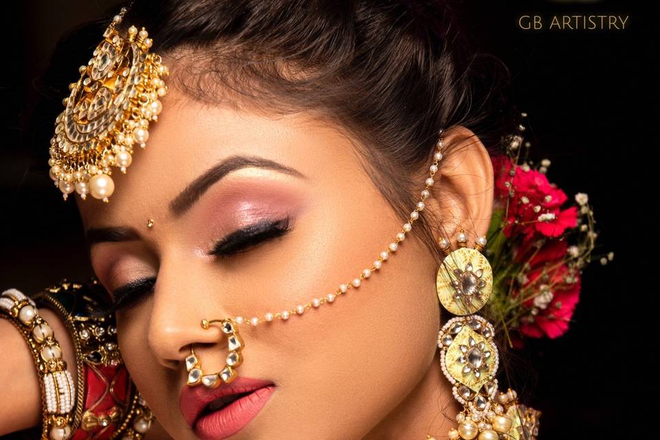 Bridal makeup