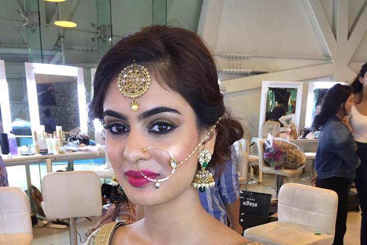 Bridal makeup