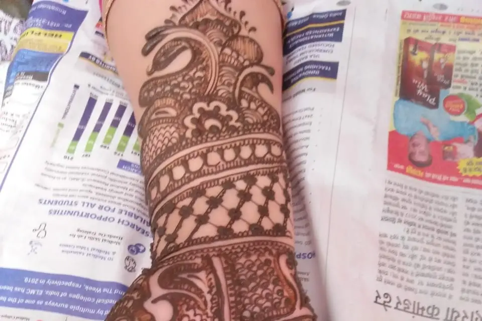 What are the latest mehndi design images? - Quora